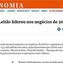 Morais Leito liderou nos negcios de 2019